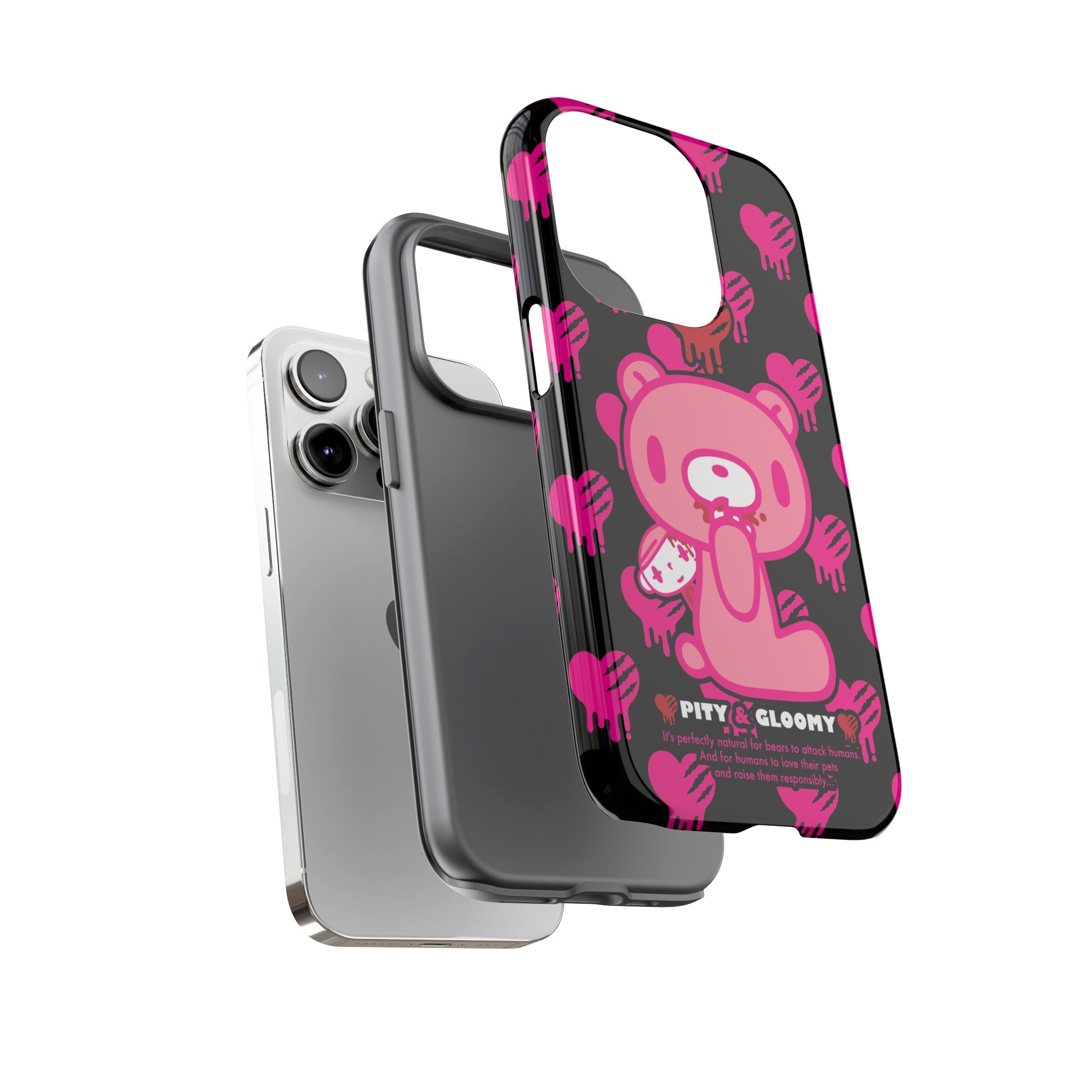 Gloomy Bear Pink Phone Case