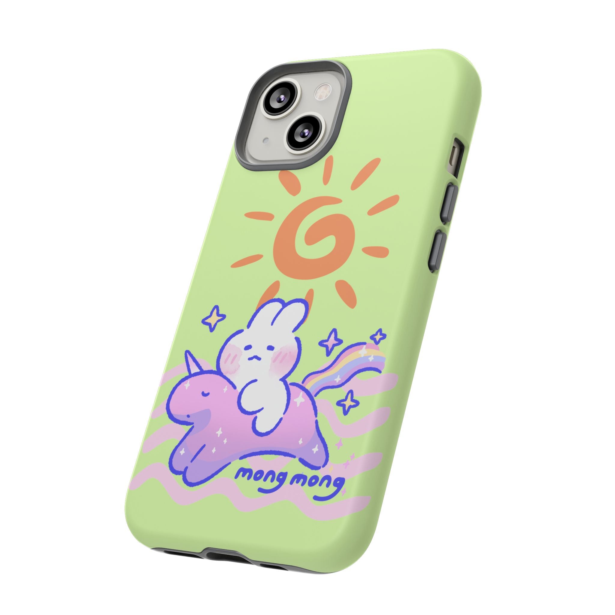Lovely Mong Mong Ride a Unicorn Phone Case