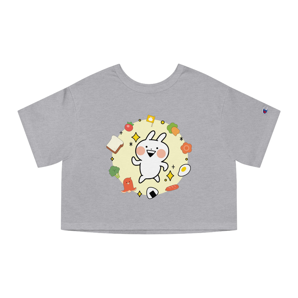 Usagyuuun T Champion Women's Heritage Cropped T-Shirt