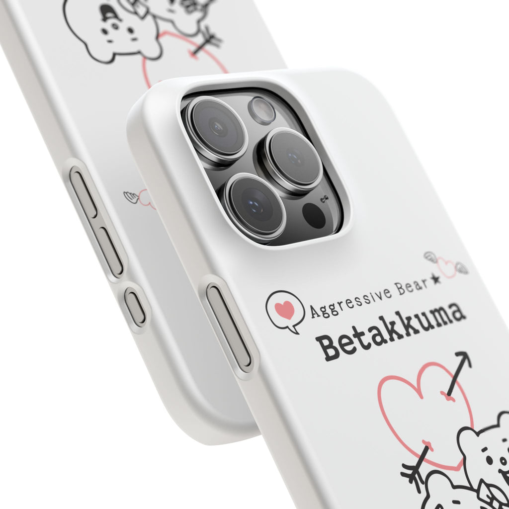 Betakkuma Arrow Heart Phone Case