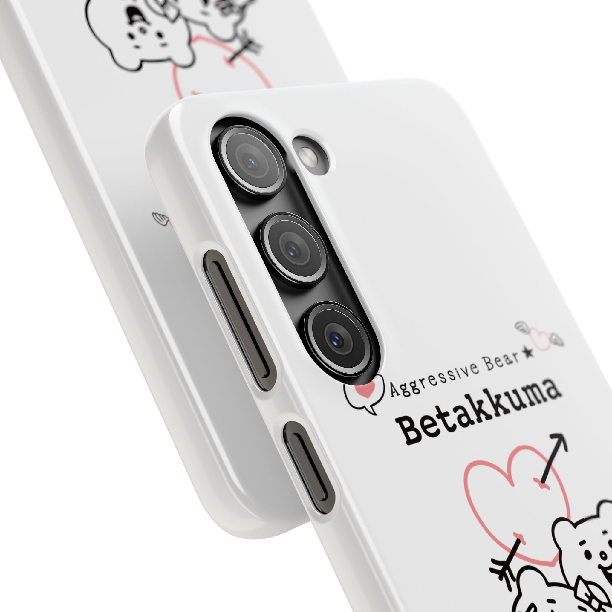 Betakkuma Arrow Heart Phone Case