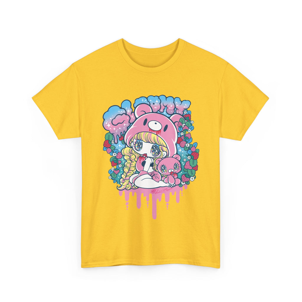 Yurie Sekiya x Gloomy Bear ⭐️ Gloomy-Girl Strawberry tee