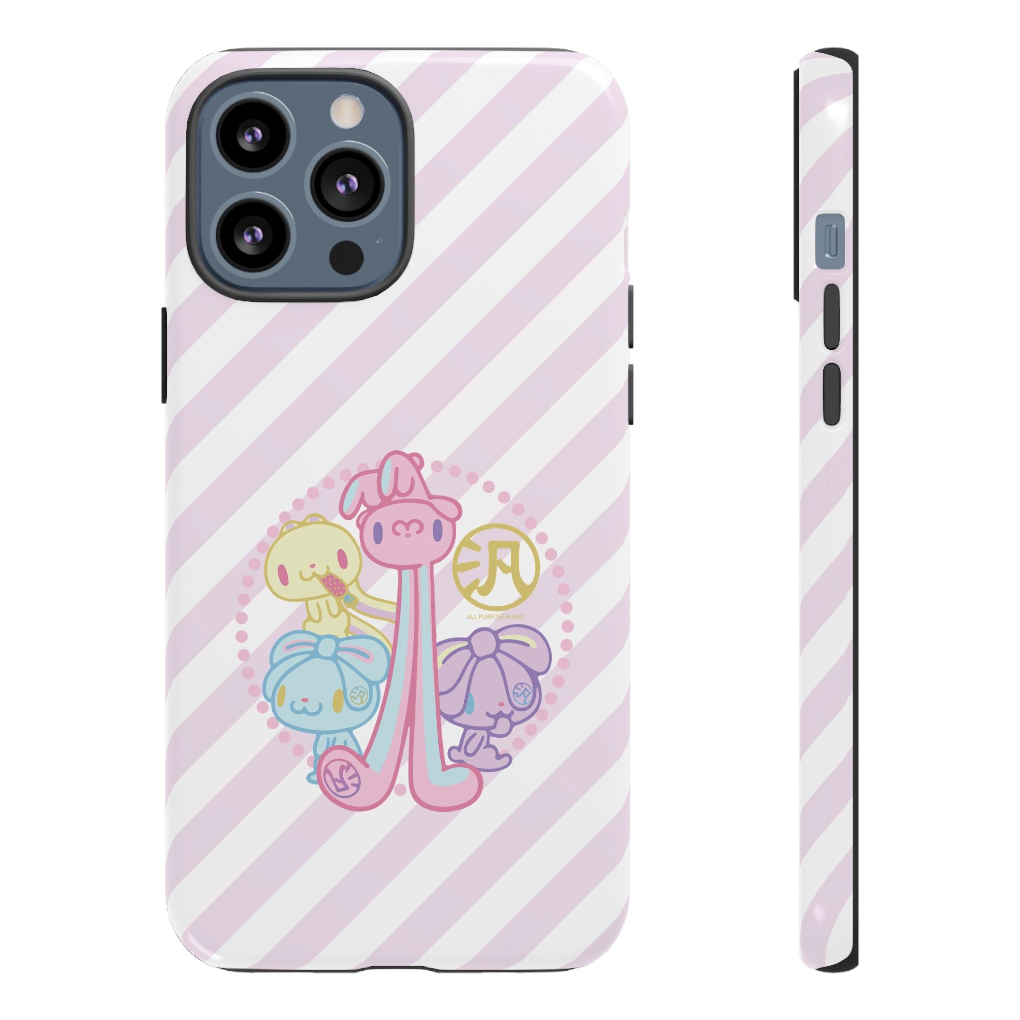 All Purpose Bunny Group Pastel Phone Case