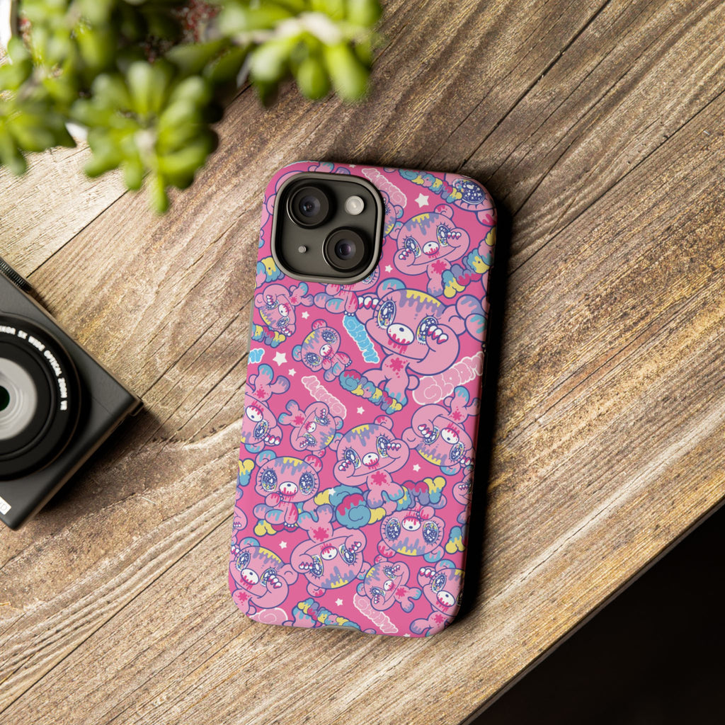 YURIE SEKIYA X GLOOMY BEAR ⭐️ FIRE GIRL PHONE CASE