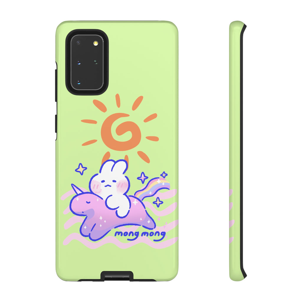 Lovely Mong Mong Ride a Unicorn Phone Case