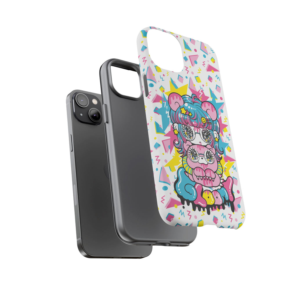 YURIE SEKIYA X GLOOMY BEAR ⭐️ FIRE GIRL PHONE CASE
