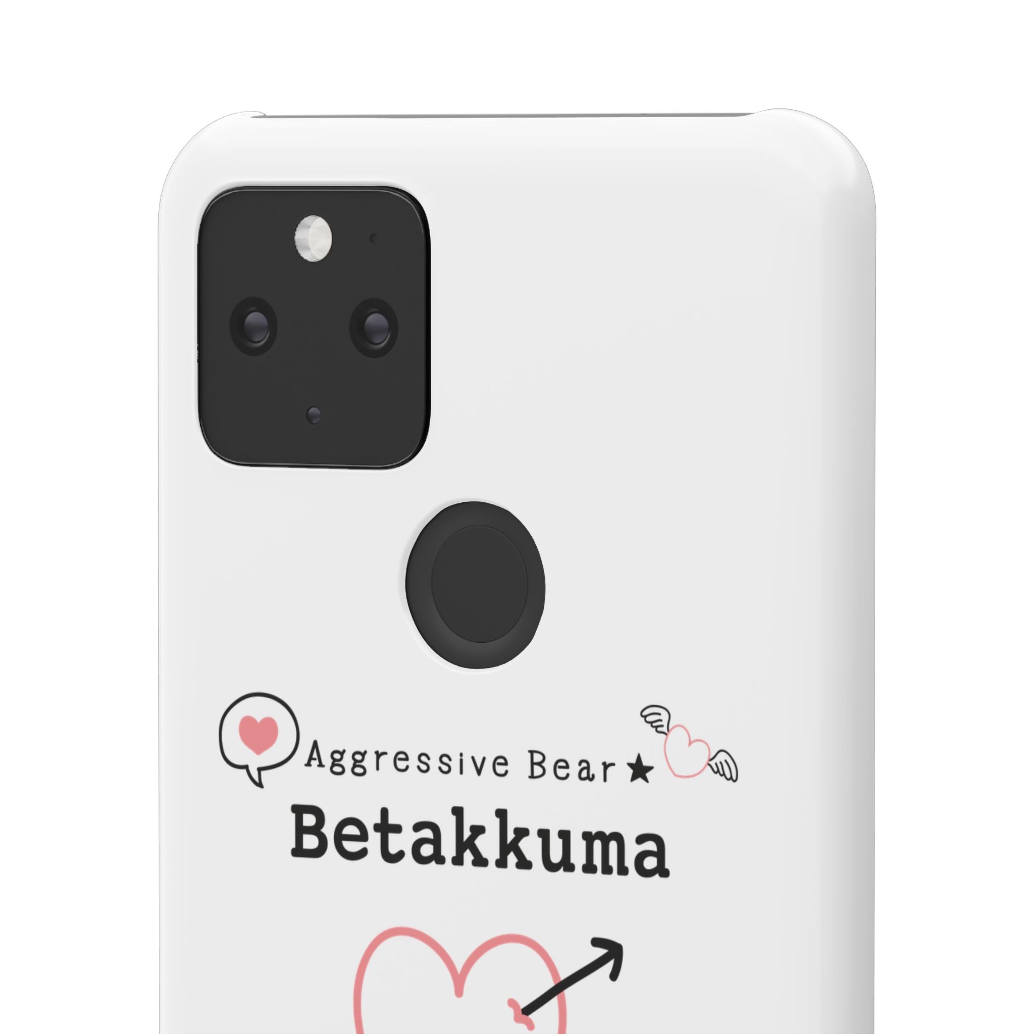 Betakkuma Arrow Heart Phone Case