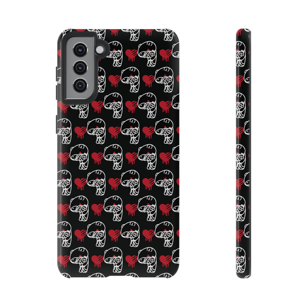 Gloomy & Pity Hug [Black] Phone Case