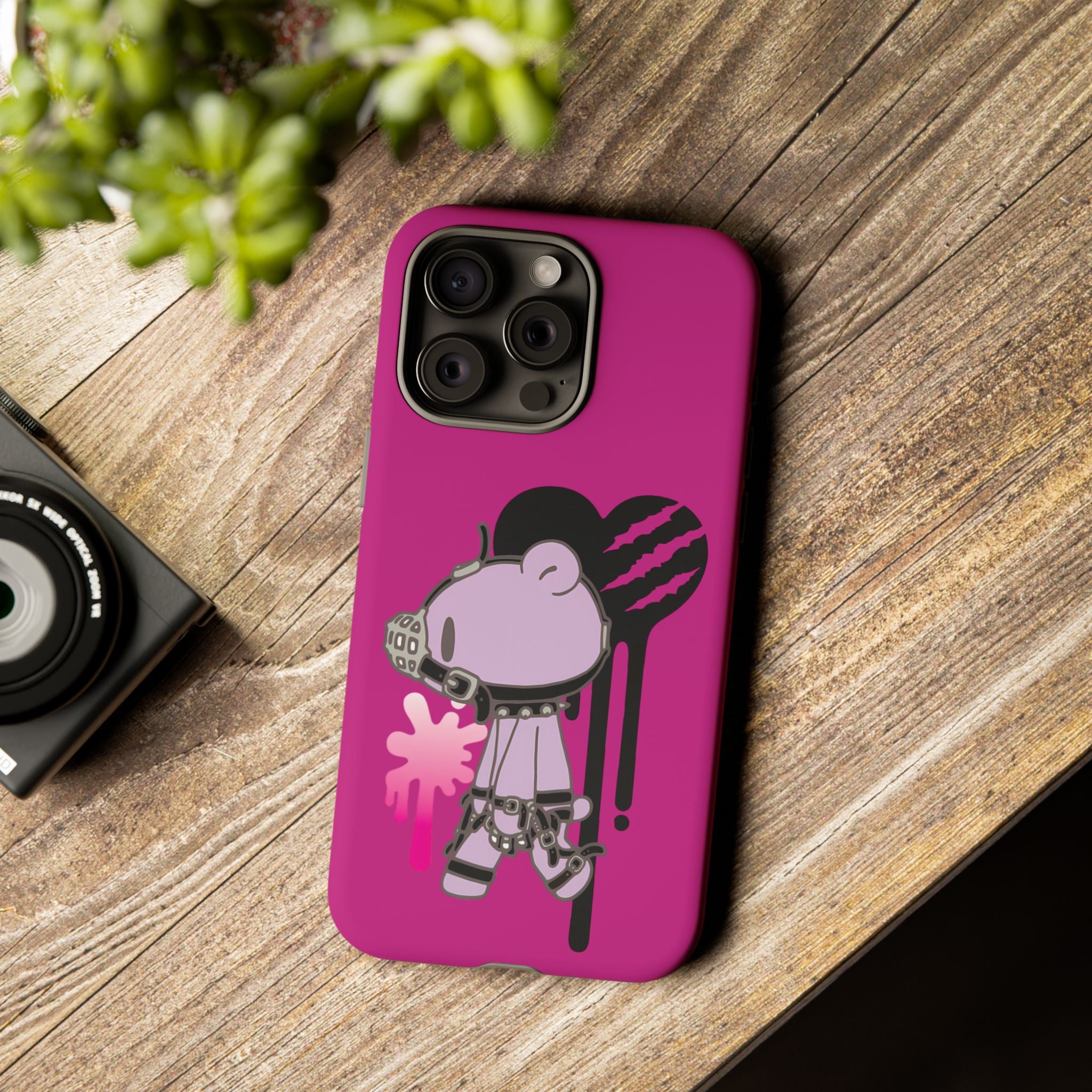 Gloomy Bear x DEDGRL6 "Jelly Heart" Tough Cases