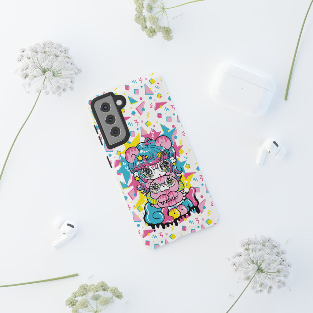 YURIE SEKIYA X GLOOMY BEAR ⭐️ FIRE GIRL PHONE CASE