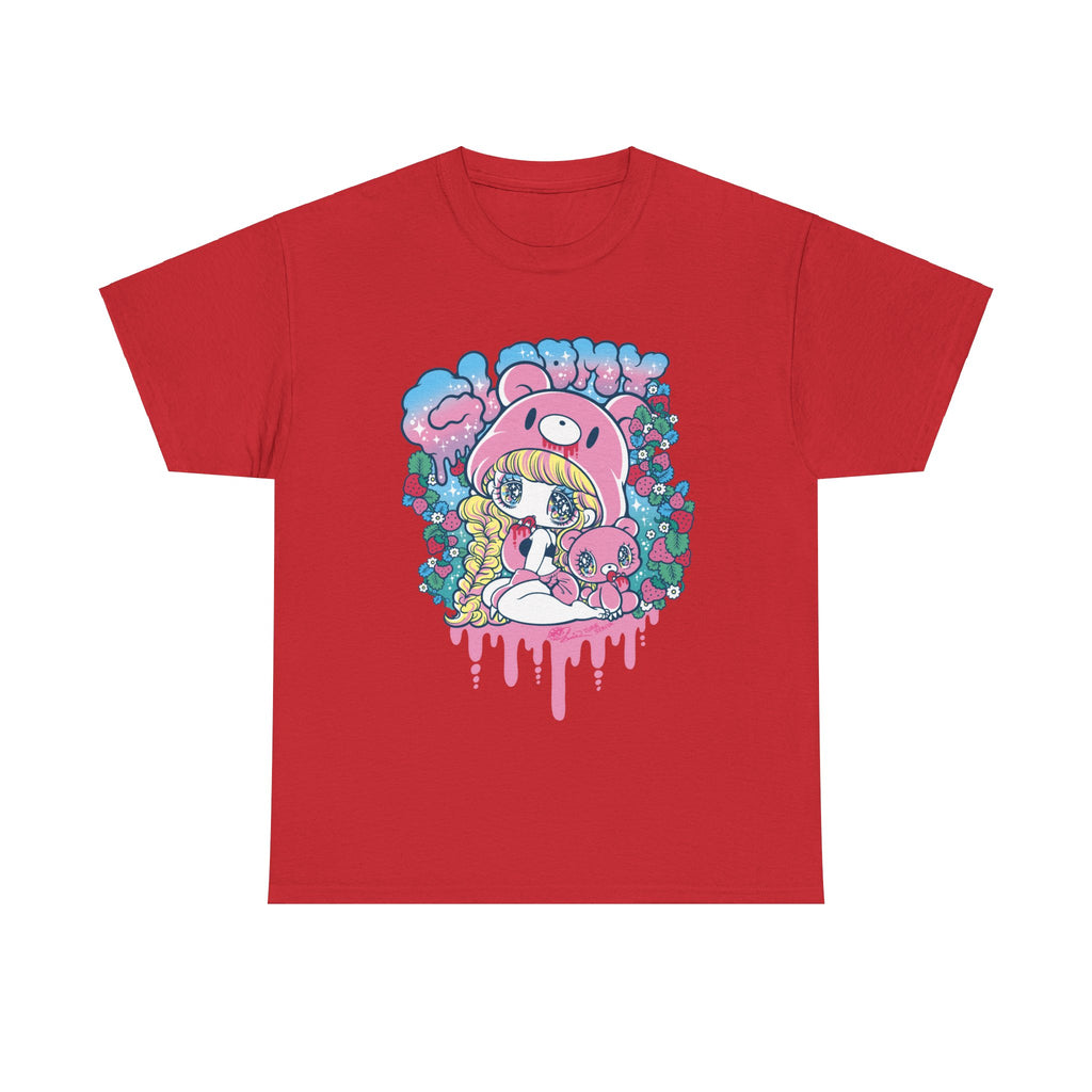 Yurie Sekiya x Gloomy Bear Strawberry Gyaru T