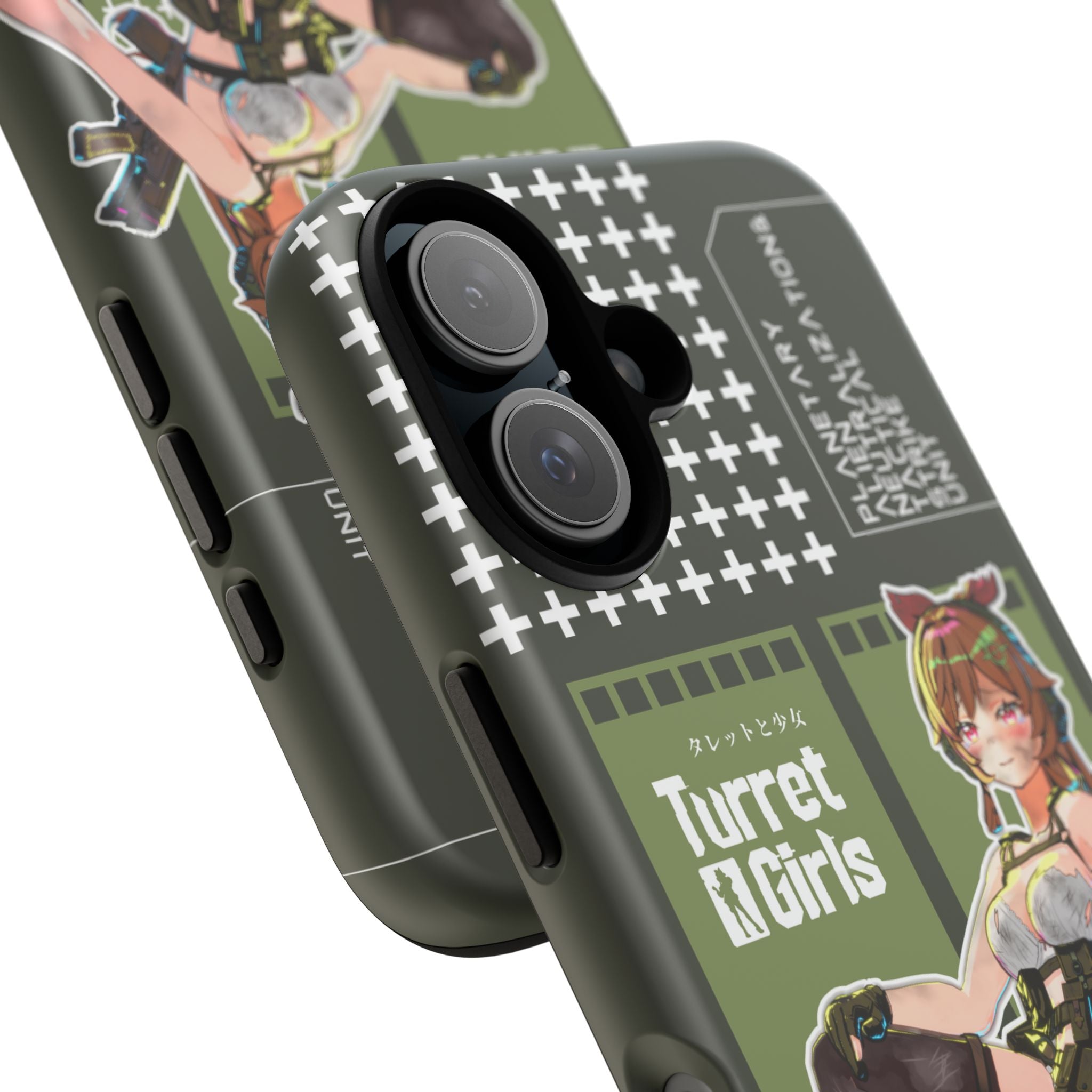 タレットガールズ - ぼろぼろのスマホケース