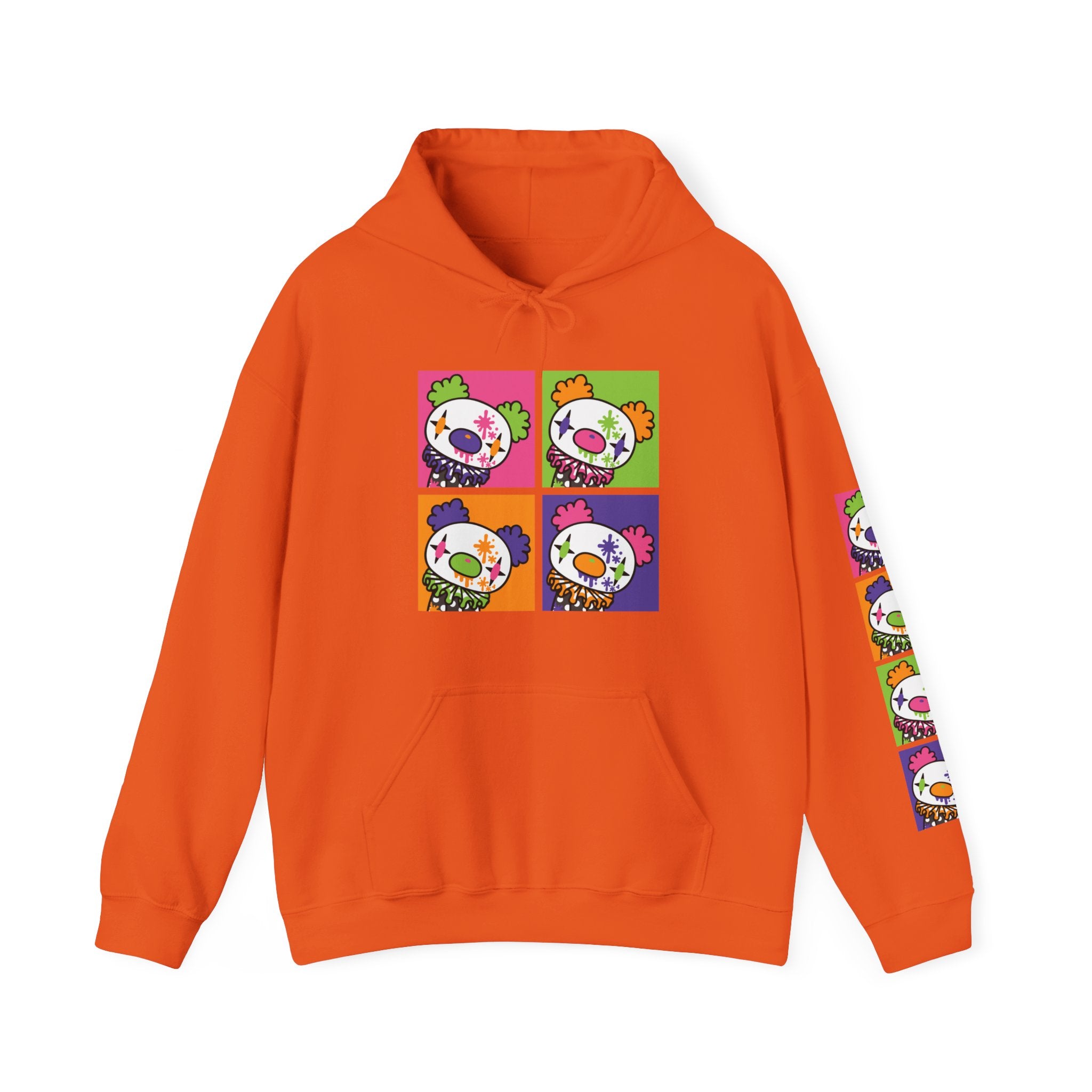 Gloomy Clown Multicolor Hoodie