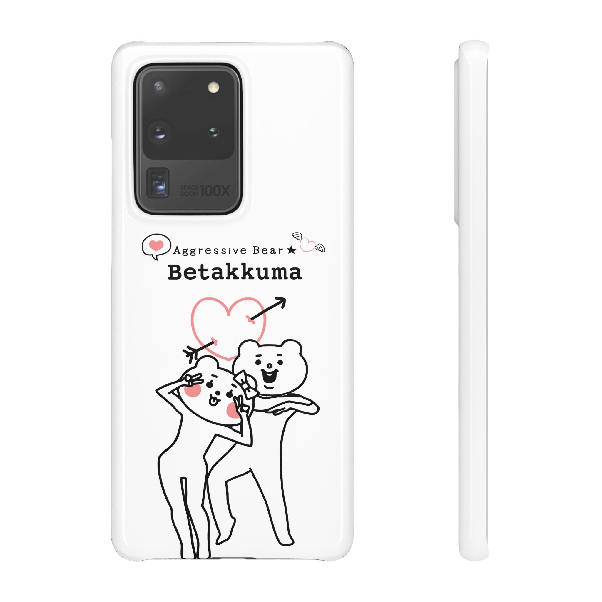 Betakkuma Arrow Heart Phone Case