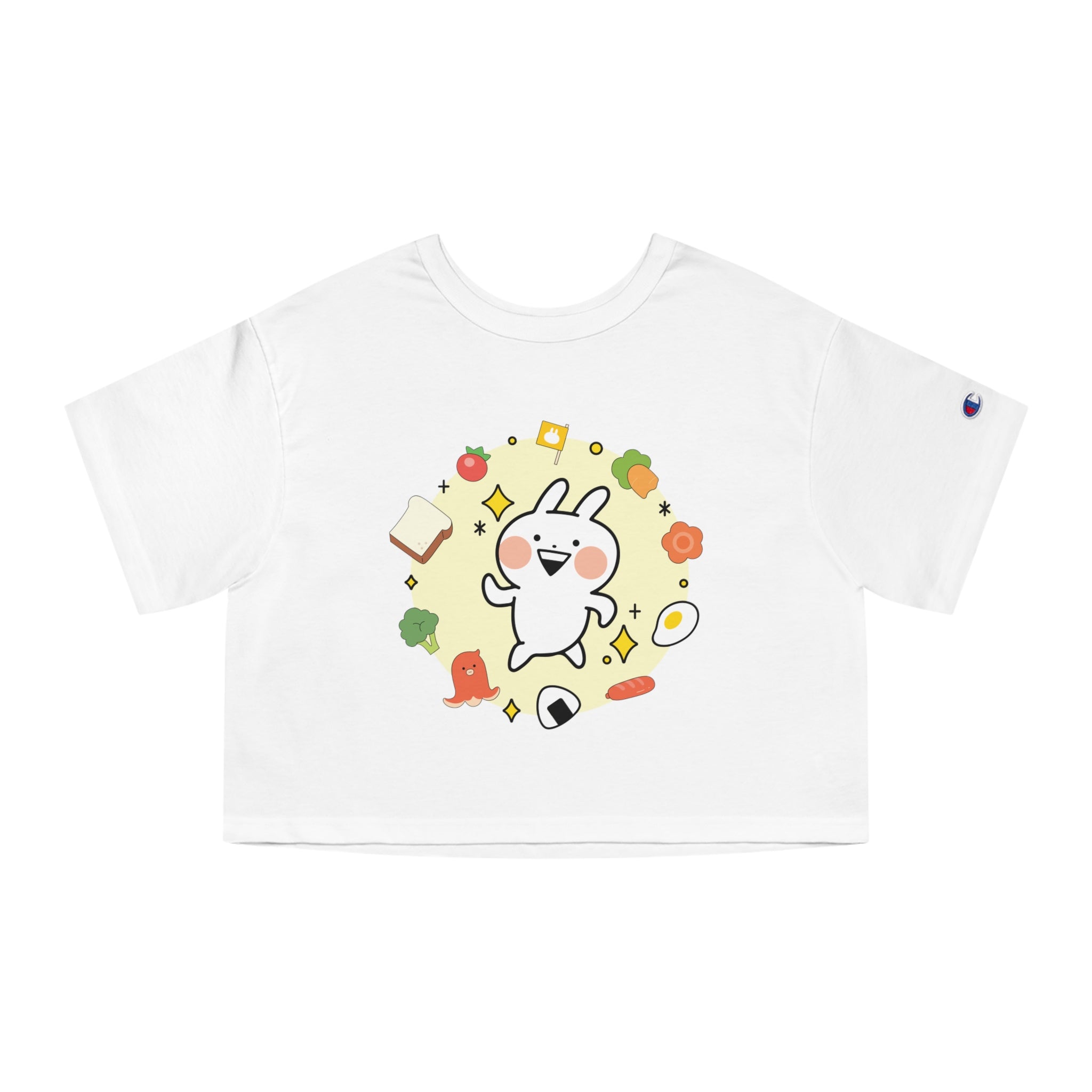 Usagyuuun T Champion Women's Heritage Cropped T-Shirt