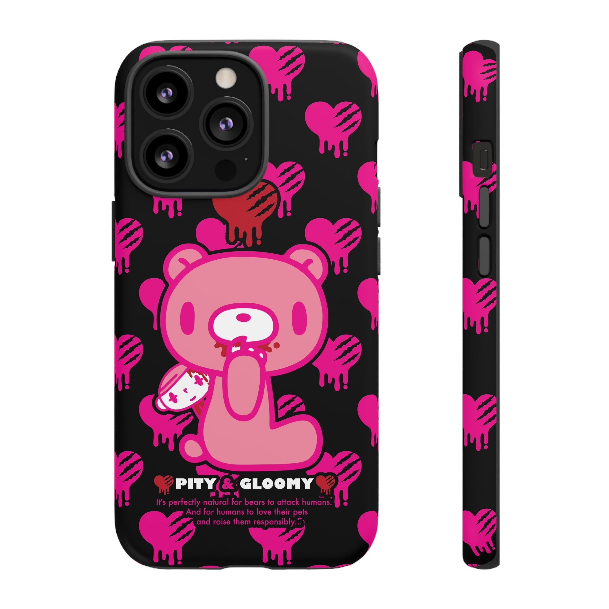 Gloomy Bear Pink Phone Case