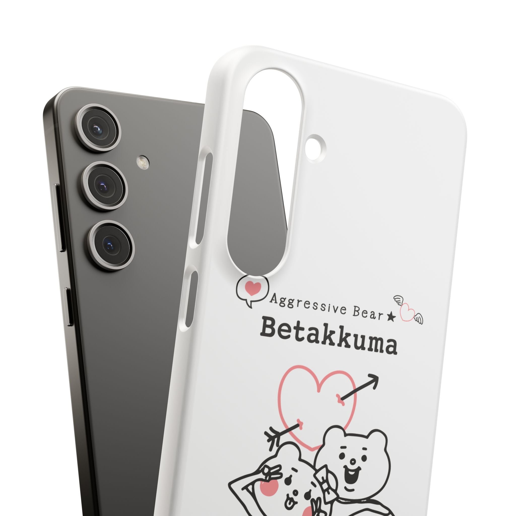 Betakkuma Arrow Heart Phone Case