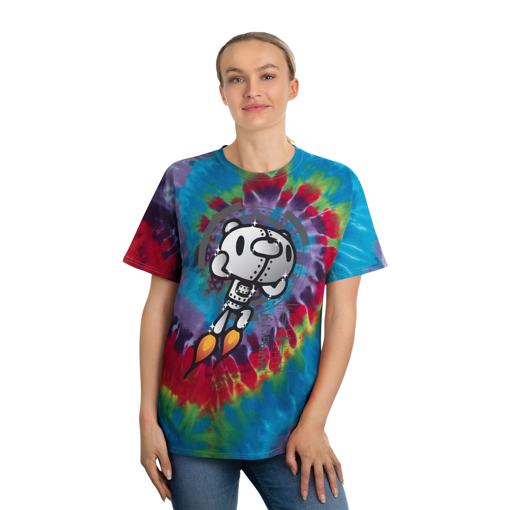 Kumakikai Tie-Dye Tee, Spiral