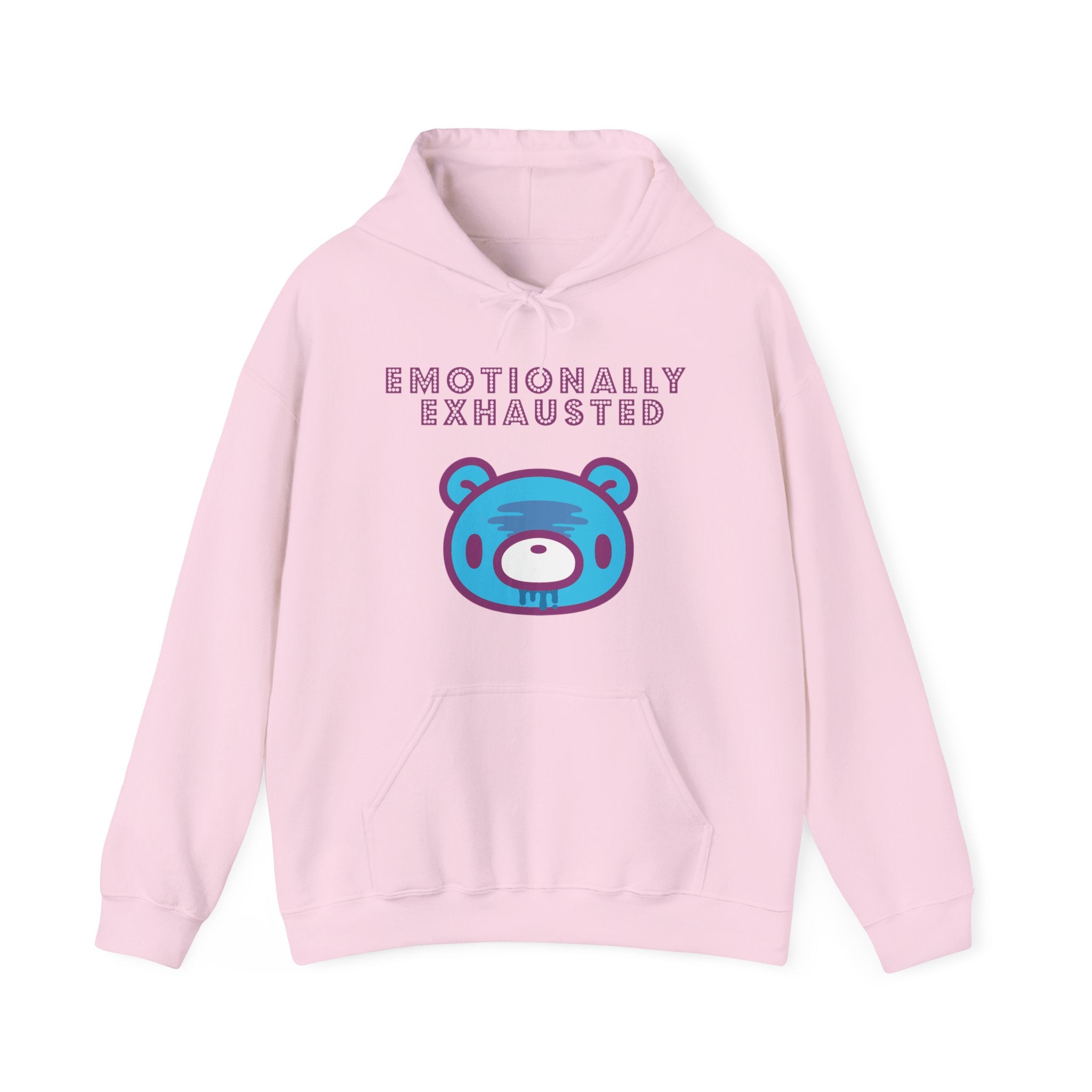 Emotionally Exhausted Gloomy  Hoodie