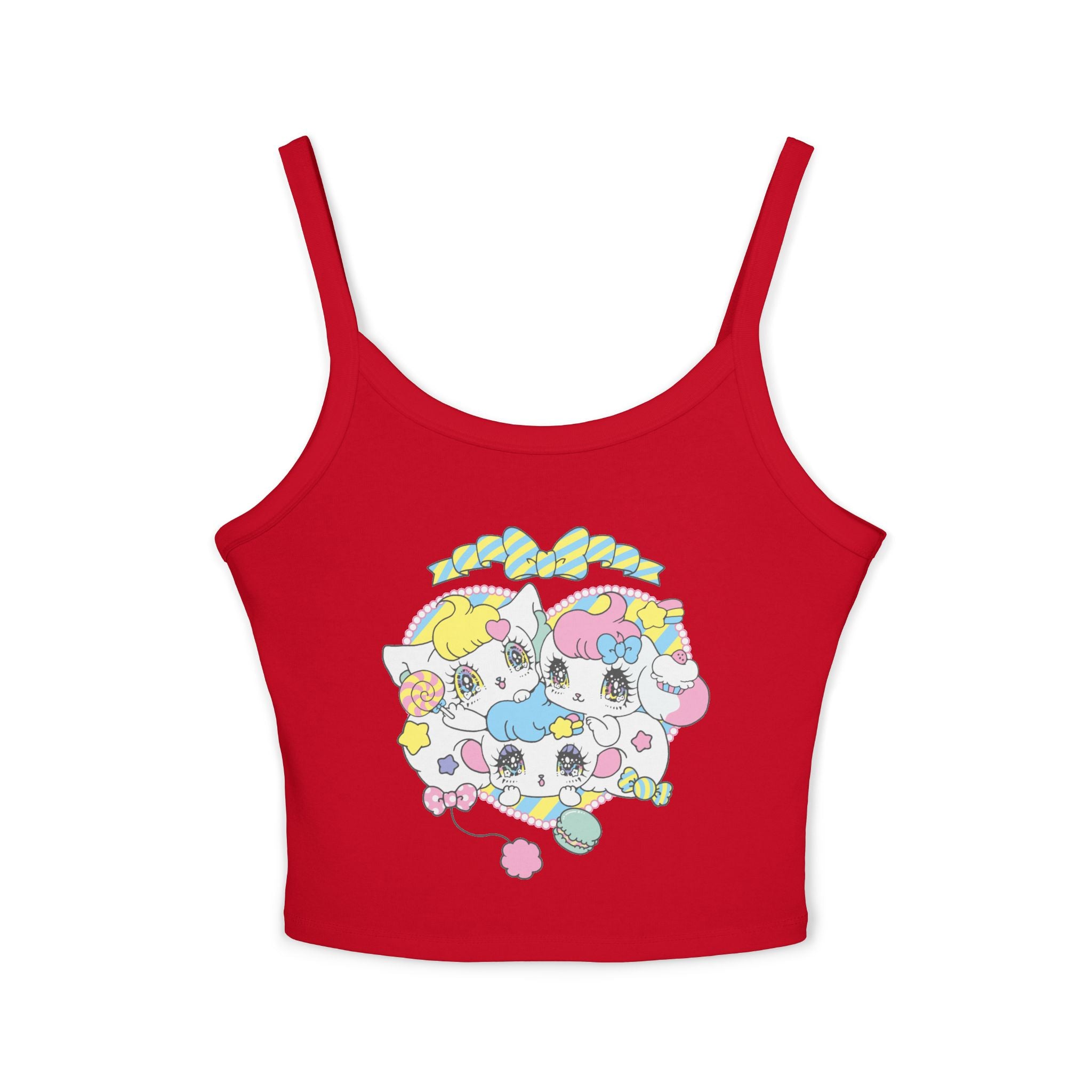 Pero Pero Spaghetti Strap Tank Top