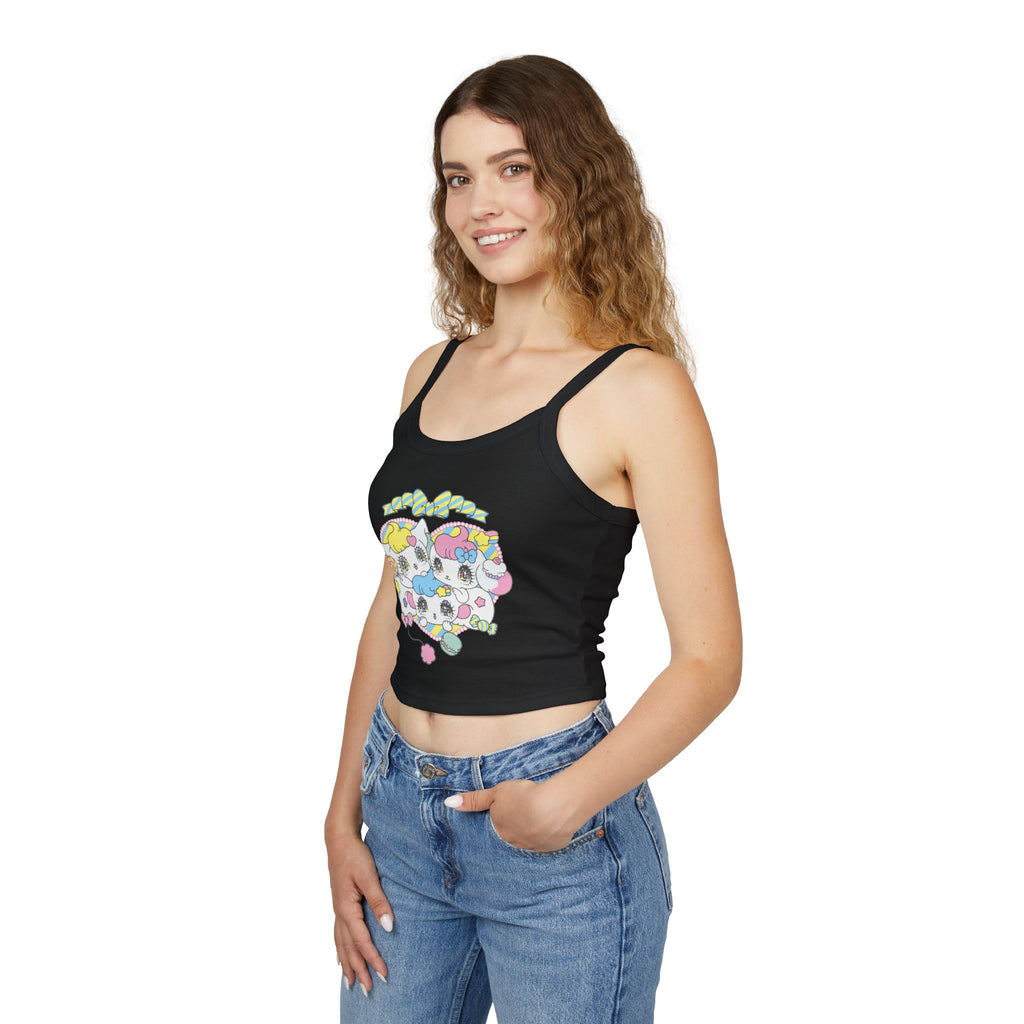 Pero Pero Spaghetti Strap Tank Top