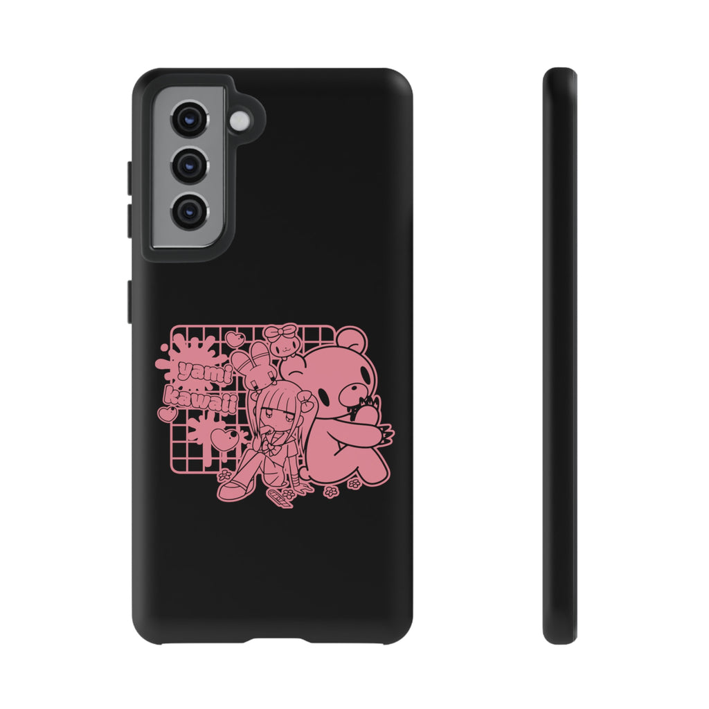 Menherachan X Gloomy Bear Yami Kawaii Phone Case