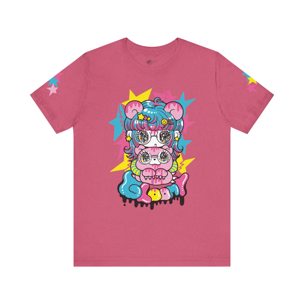 YURIE SEKIYA X GLOOMY BEAR🌟 STARRY GAL 2024 Unisex Short Sleeve Tee