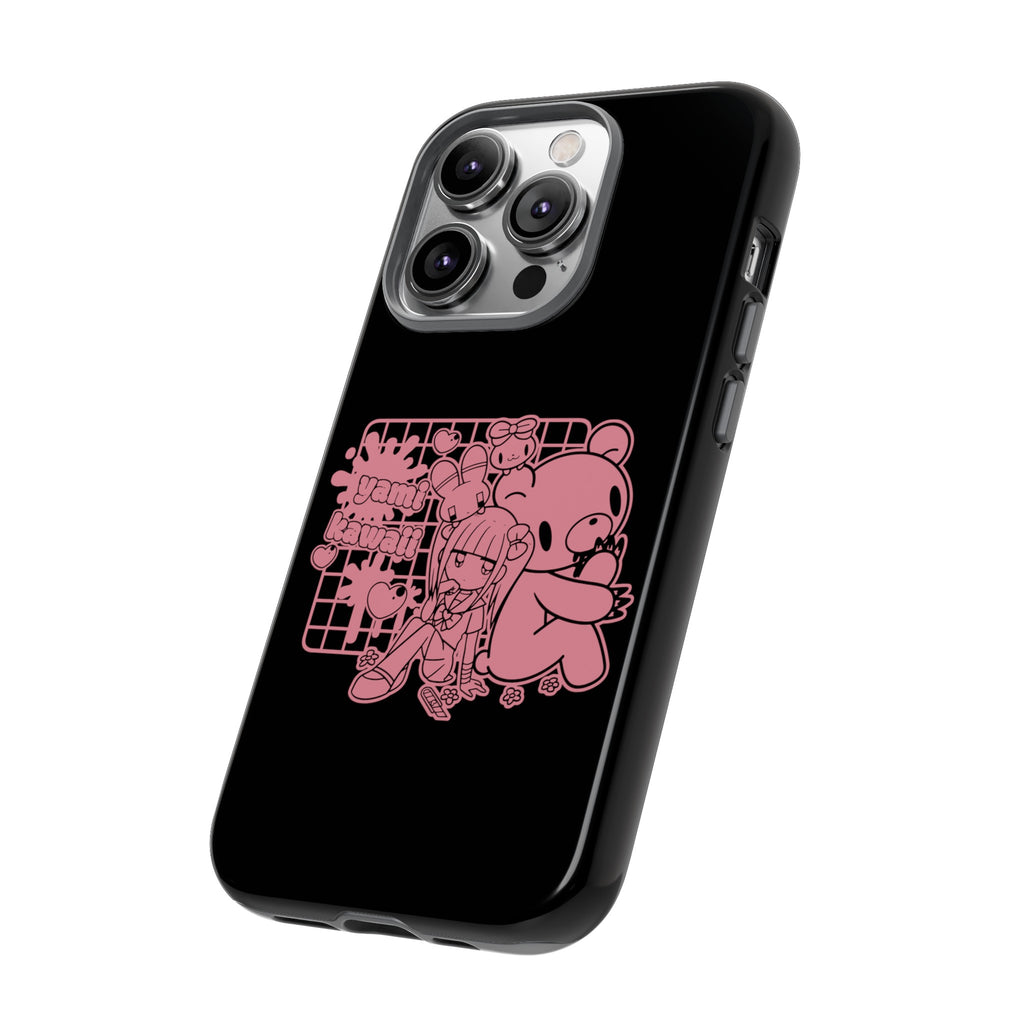 Menherachan X Gloomy Bear Yami Kawaii Phone Case