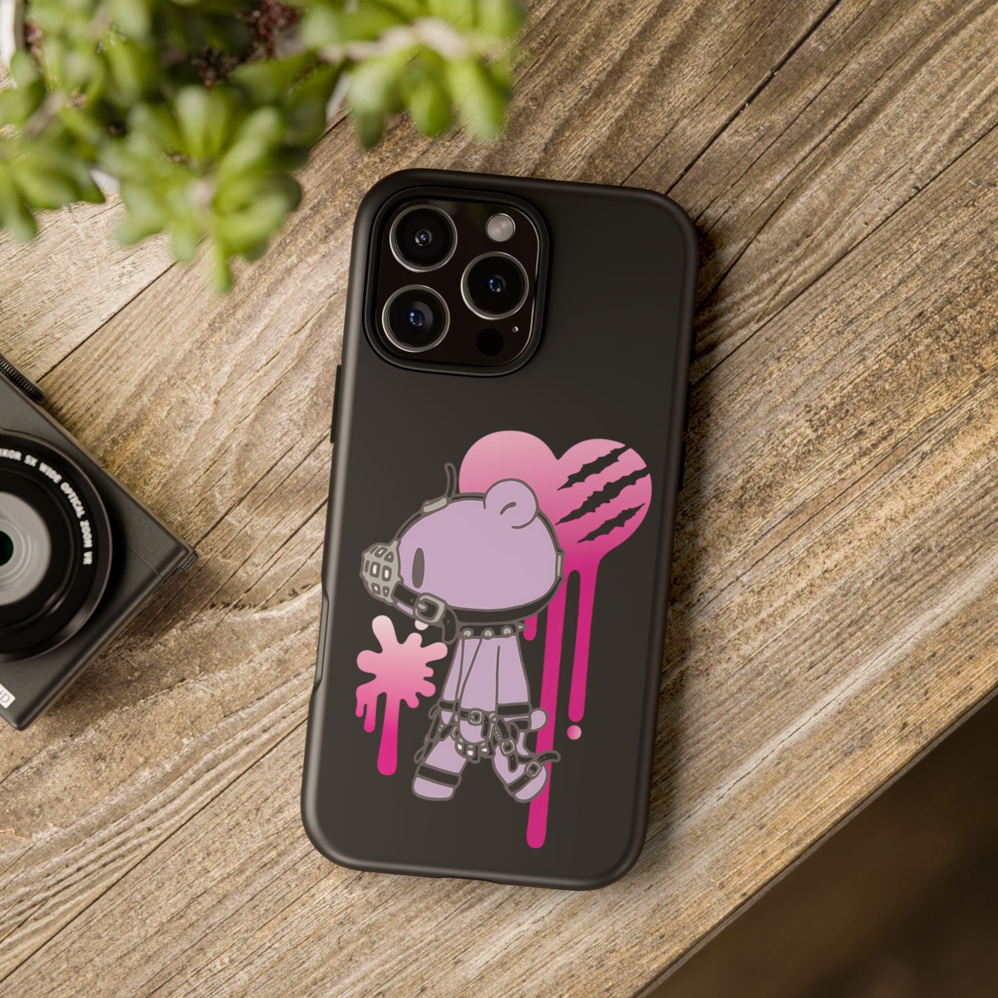 Gloomy Bear x DEDGRL6 "Jelly Heart" Tough Cases