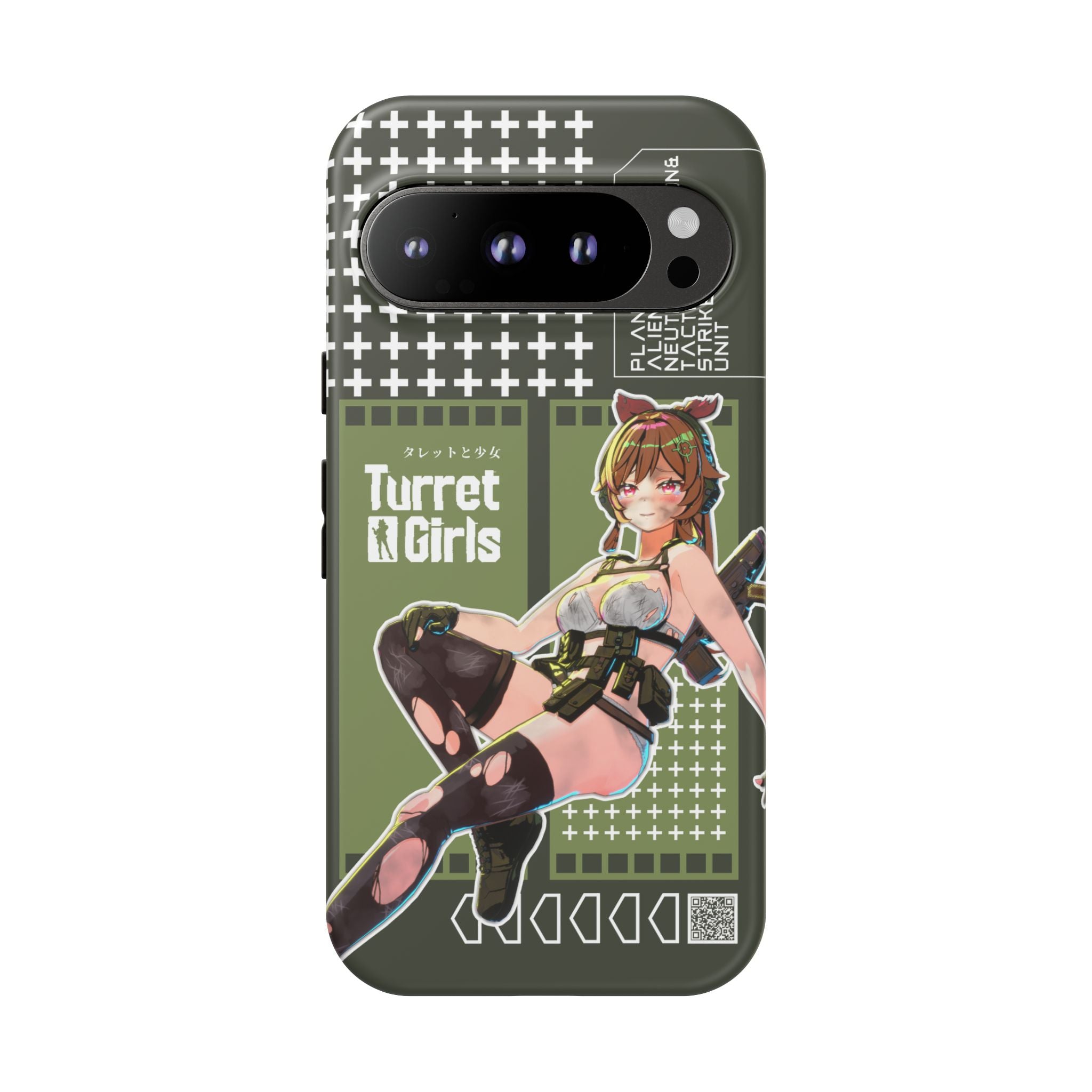 タレットガールズ - ぼろぼろのスマホケース