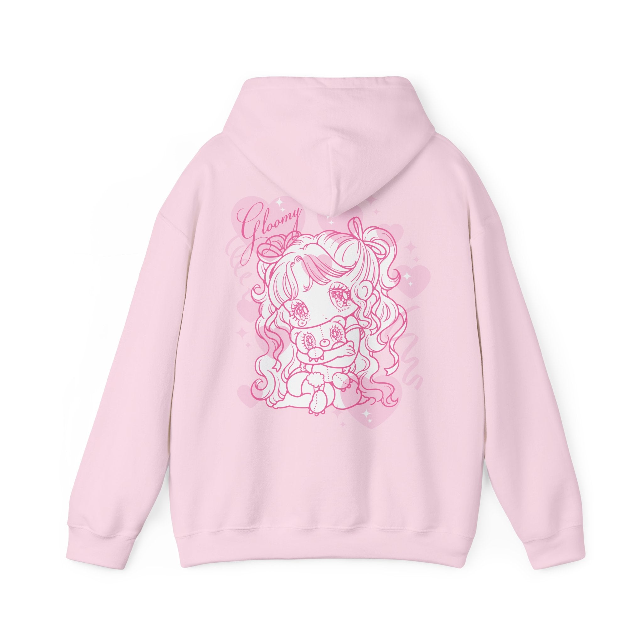 YURIE SEKIYA X GLOOMY BEAR ユニセックス フード付きスウェットシャツ