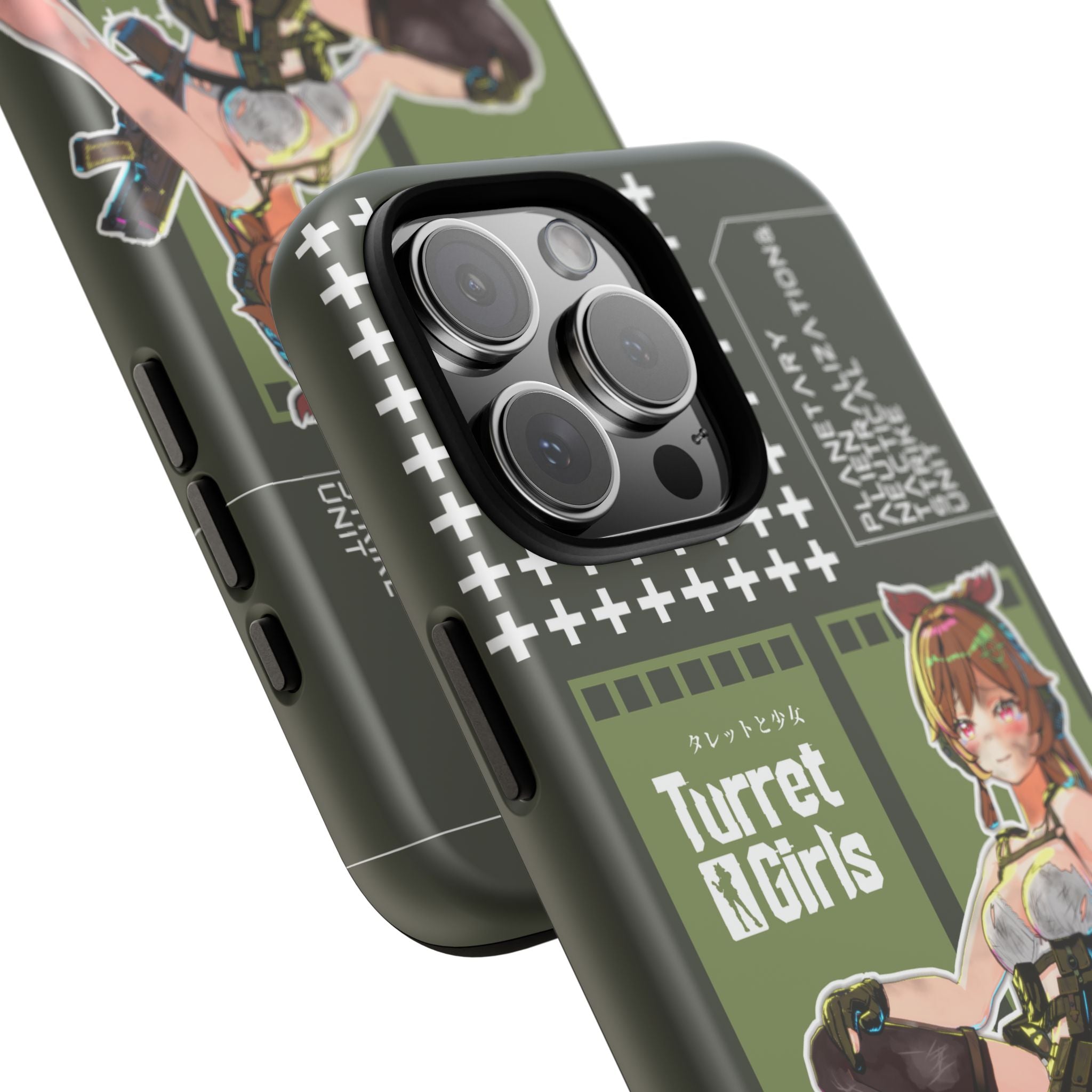 タレットガールズ - ぼろぼろのスマホケース