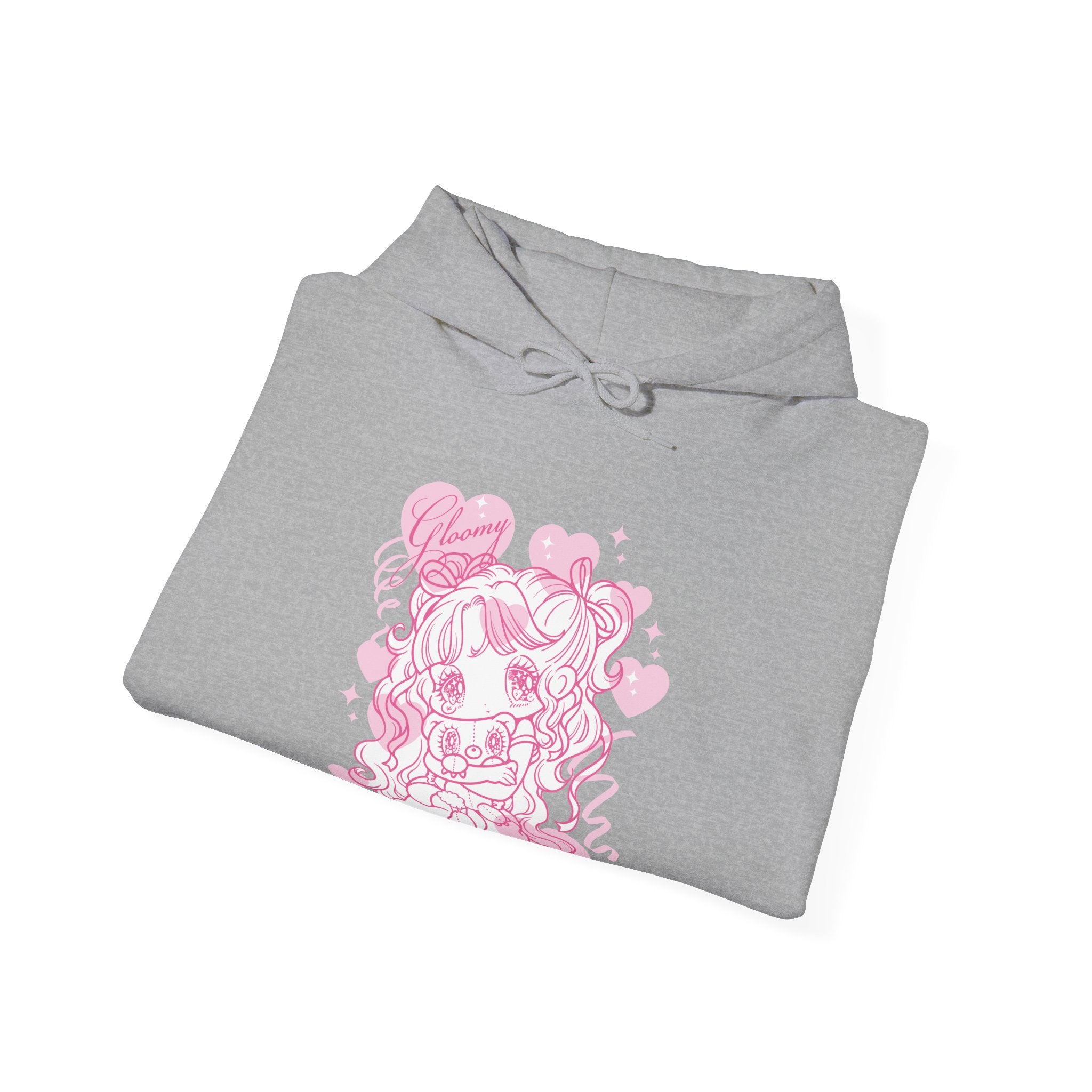 YURIE SEKIYA X GLOOMY BEAR🌟STARRY GAL 2024 ユニセックス フード付きスウェットシャツ