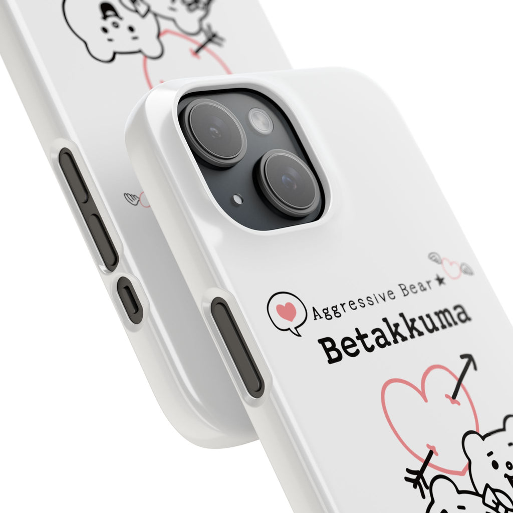 Betakkuma Arrow Heart Phone Case