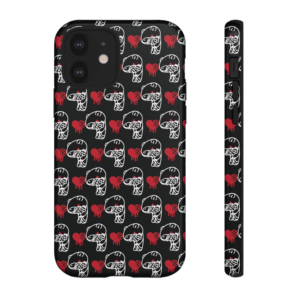 Gloomy & Pity Hug [Black] Phone Case