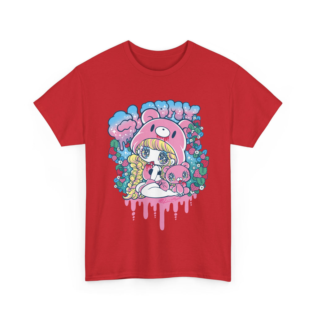 Yurie Sekiya x Gloomy Bear ⭐️ Gloomy-Girl Strawberry tee