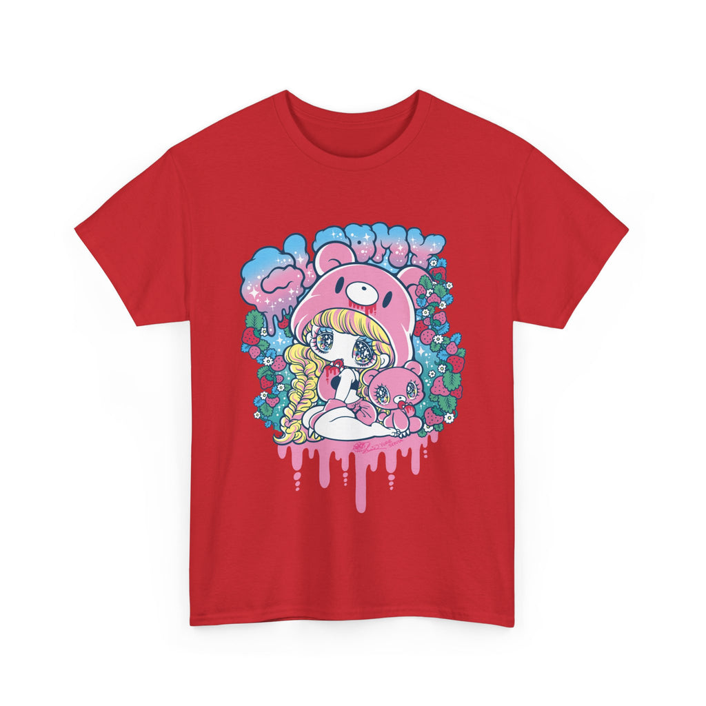 Yurie Sekiya x Gloomy Bear Strawberry Gyaru T