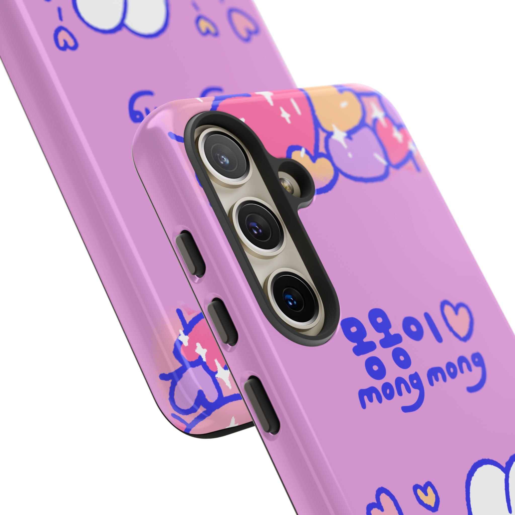 Lovely Mong Mong Heart Bath Phone Case