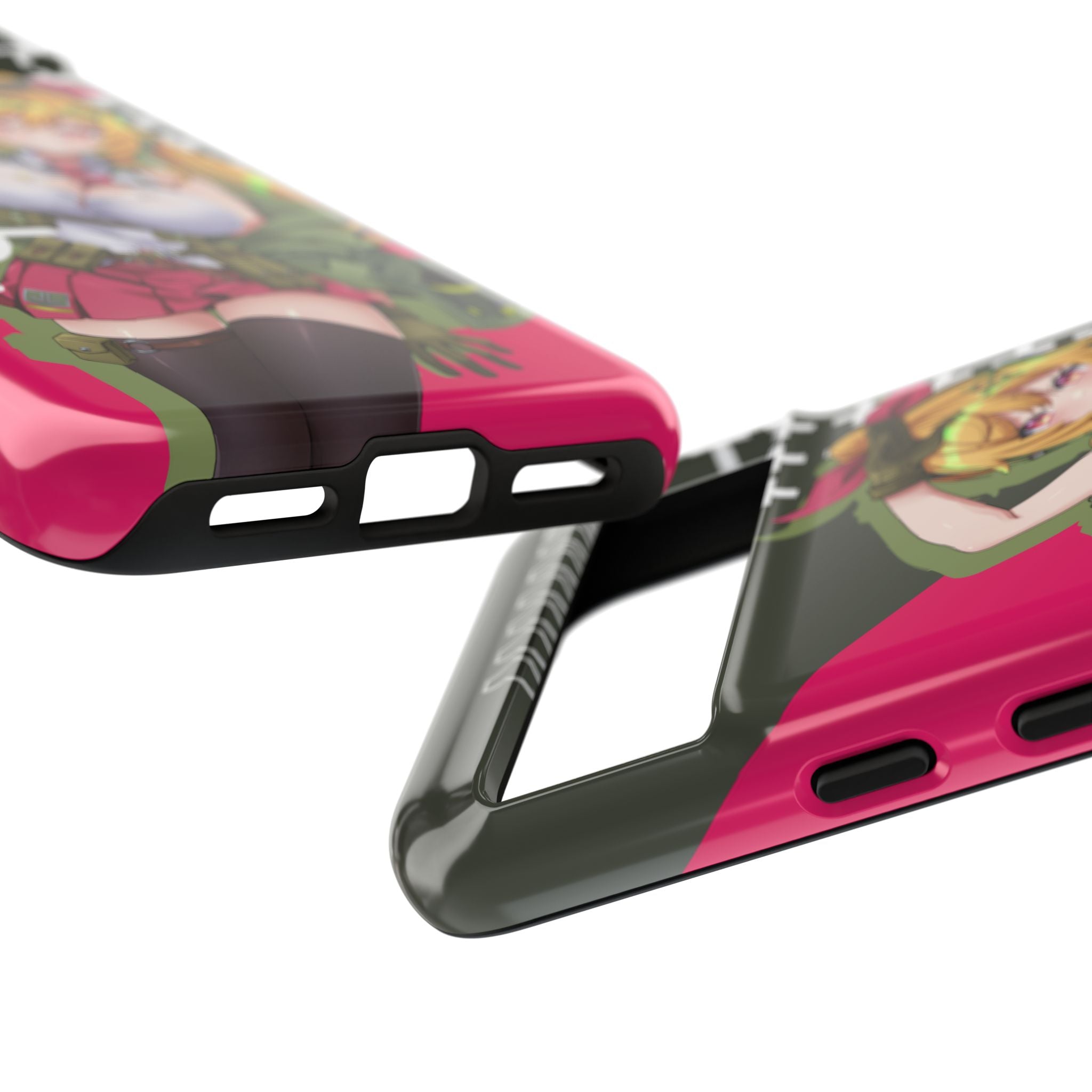 タレットガールズ - ロックオン スマホケース