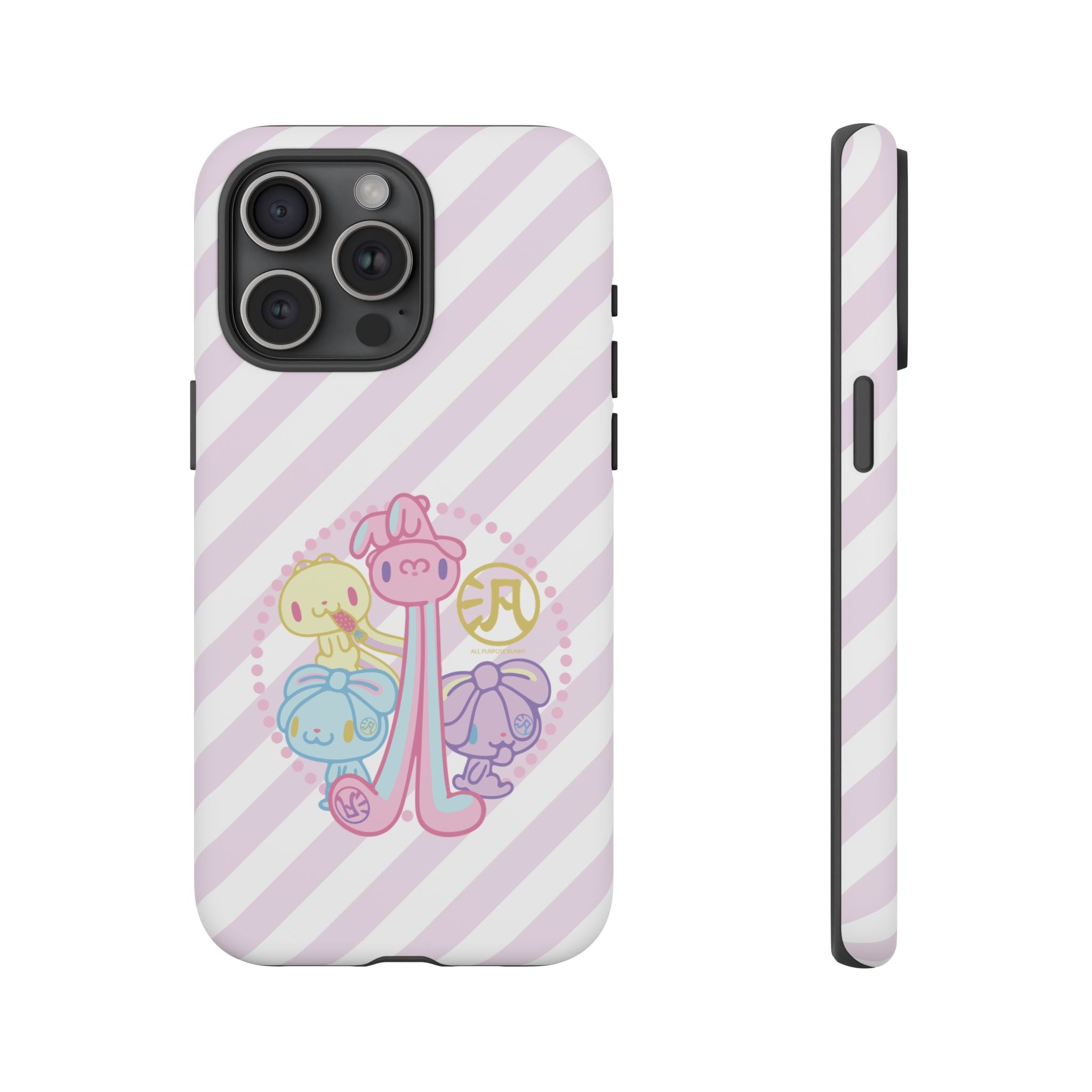 All Purpose Bunny Group Pastel Phone Case