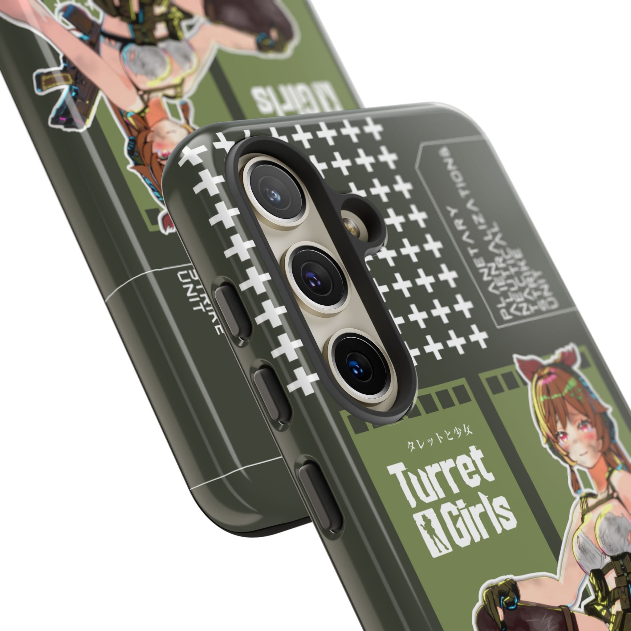 タレットガールズ - ぼろぼろのスマホケース