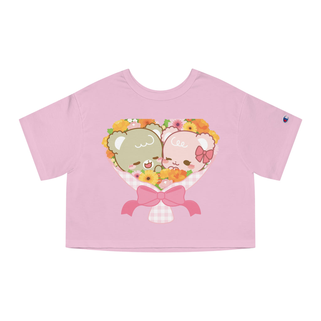 Sugar Cubs Love T Champion Women's Heritage Cropped T-Shirt