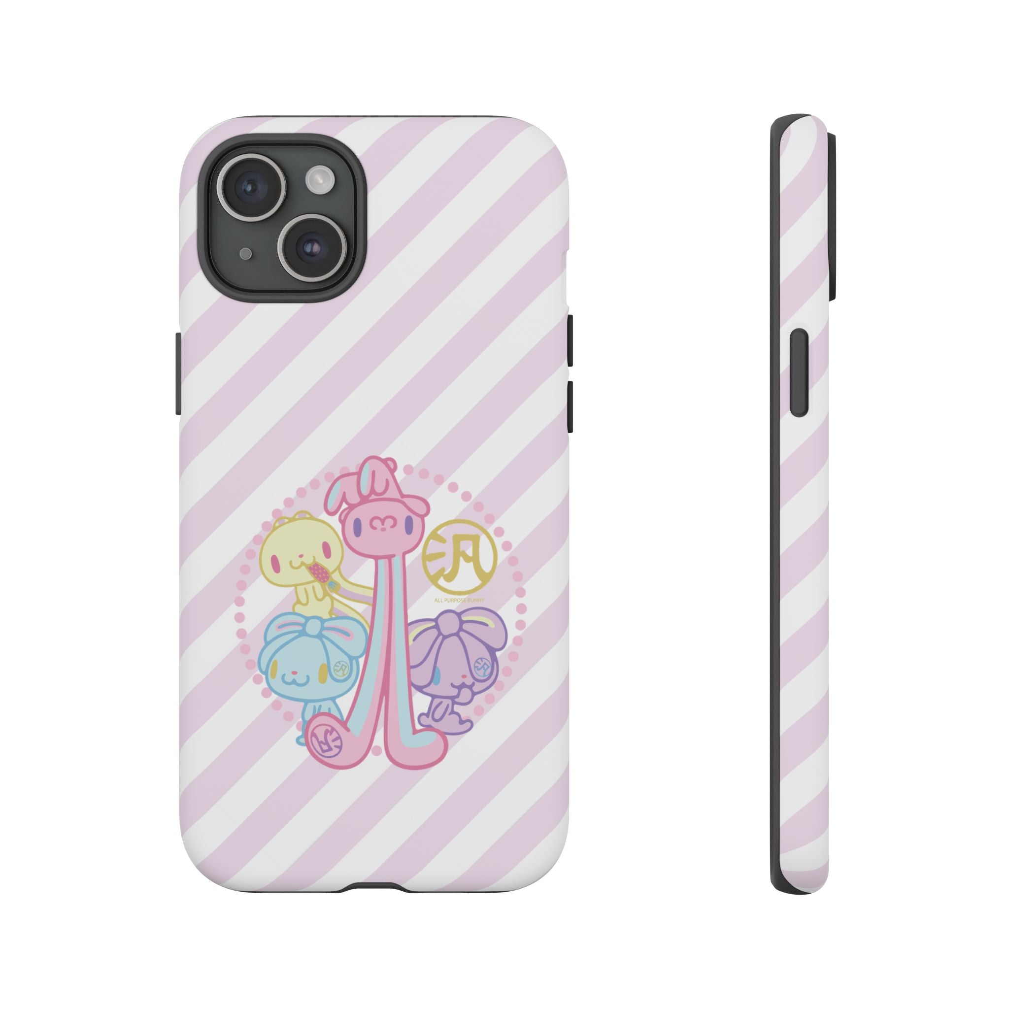 All Purpose Bunny Group Pastel Phone Case