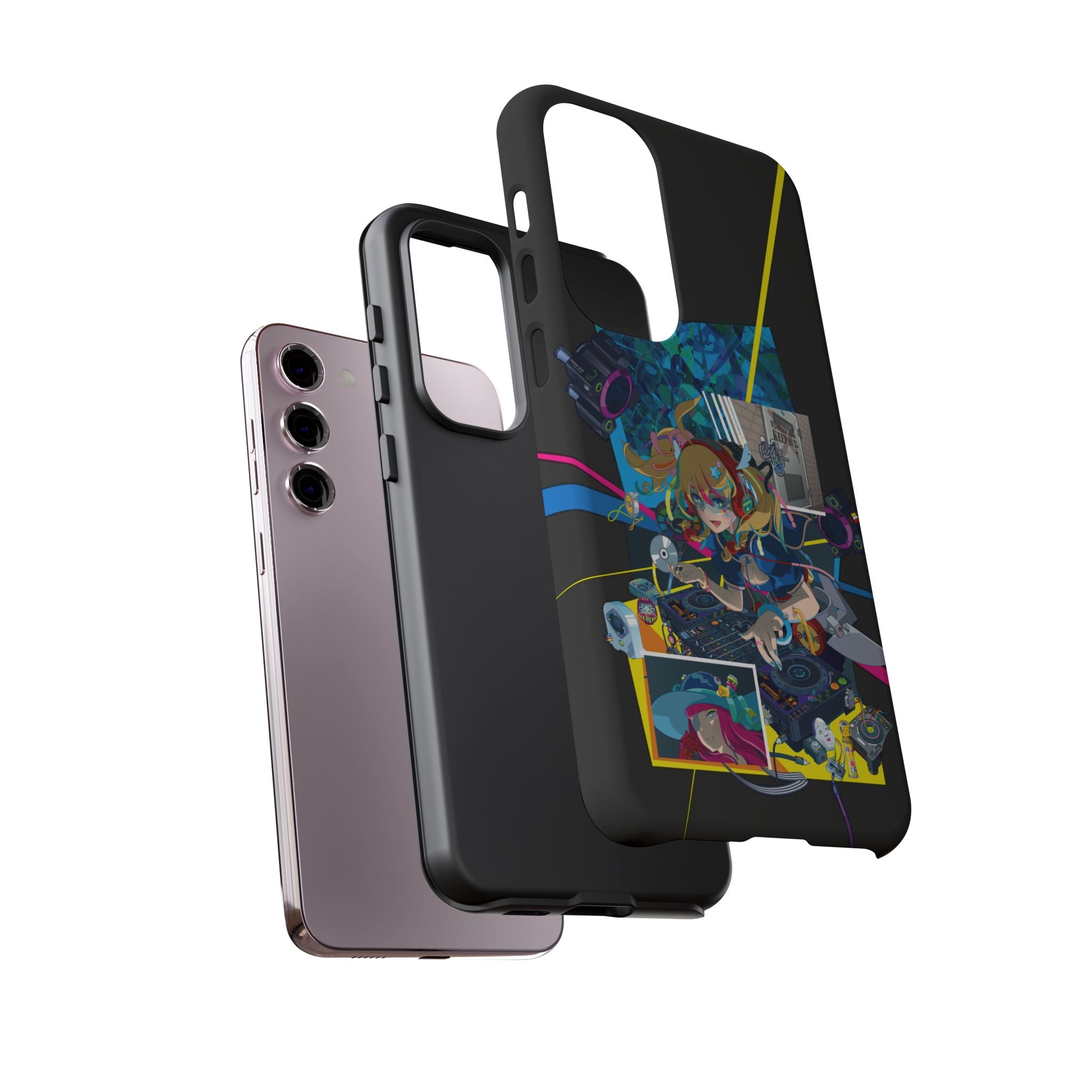 HYPERSONIC music club DJ VAL - Tough Phone Case
