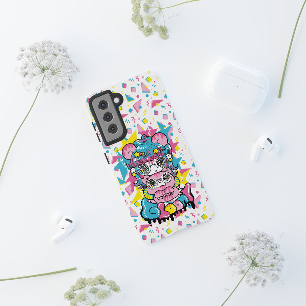 YURIE SEKIYA X GLOOMY BEAR ⭐️ FIRE GIRL PHONE CASE
