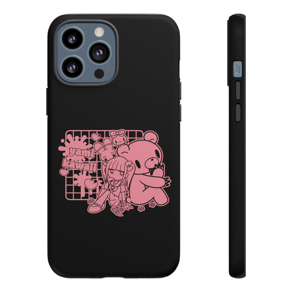 Menherachan X Gloomy Bear Yami Kawaii Phone Case