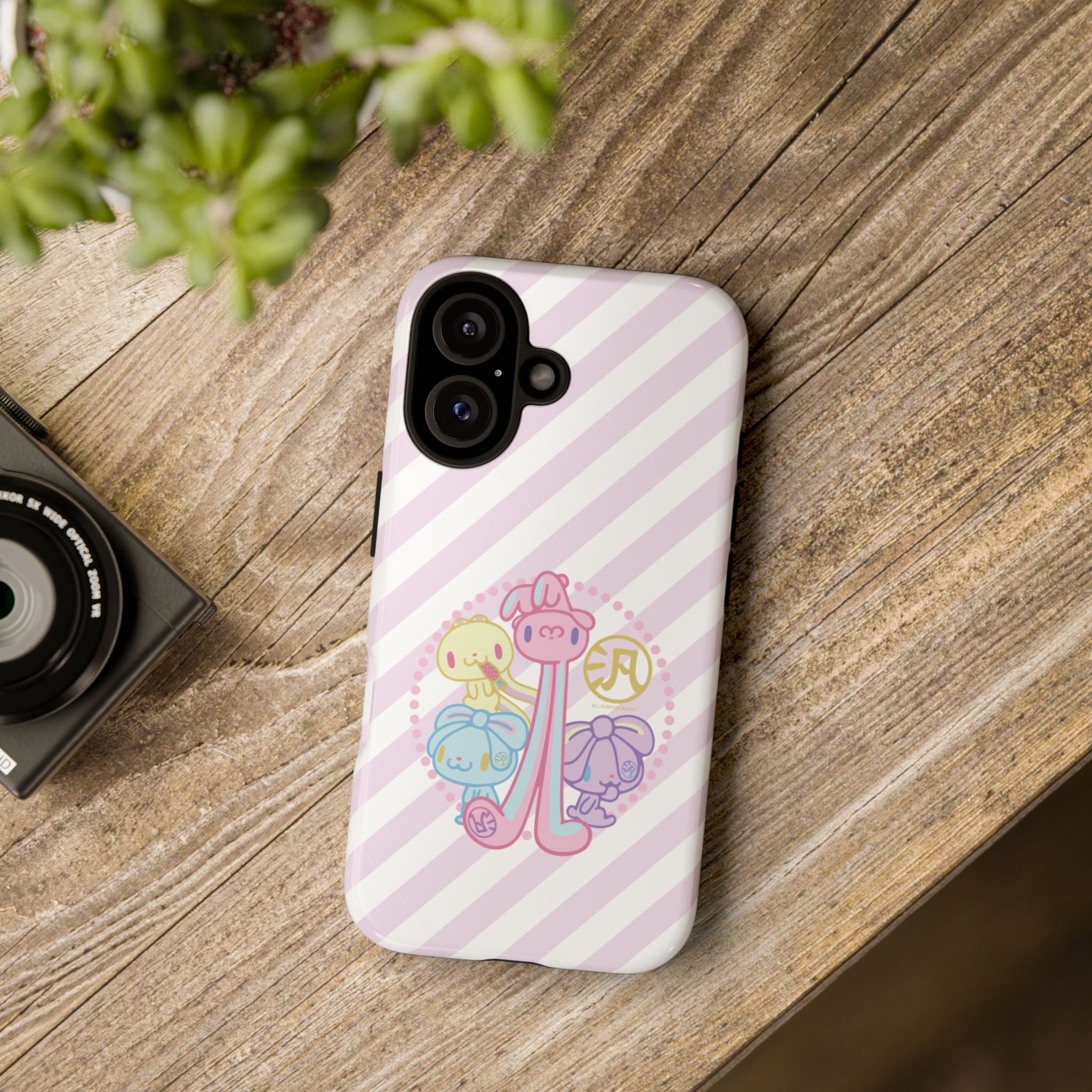 All Purpose Bunny Group Pastel Phone Case