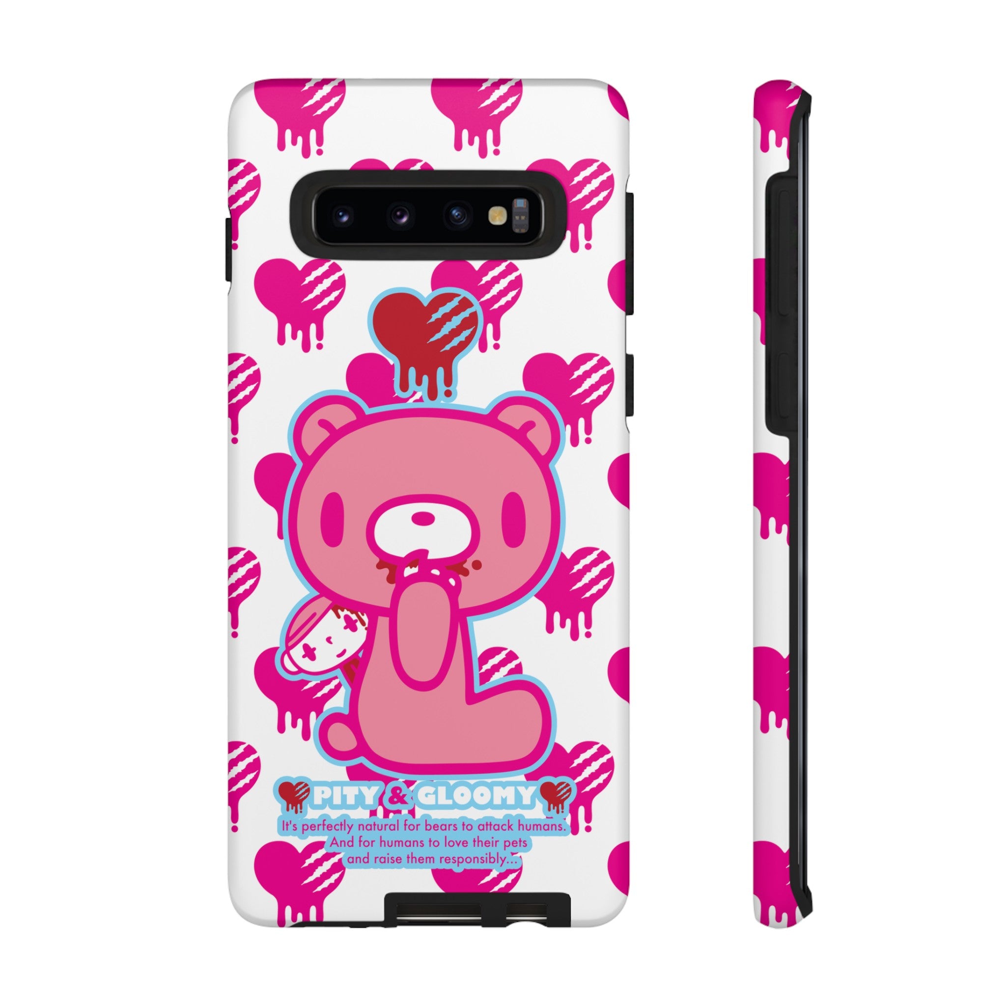 Gloomy Bear White Phone Case