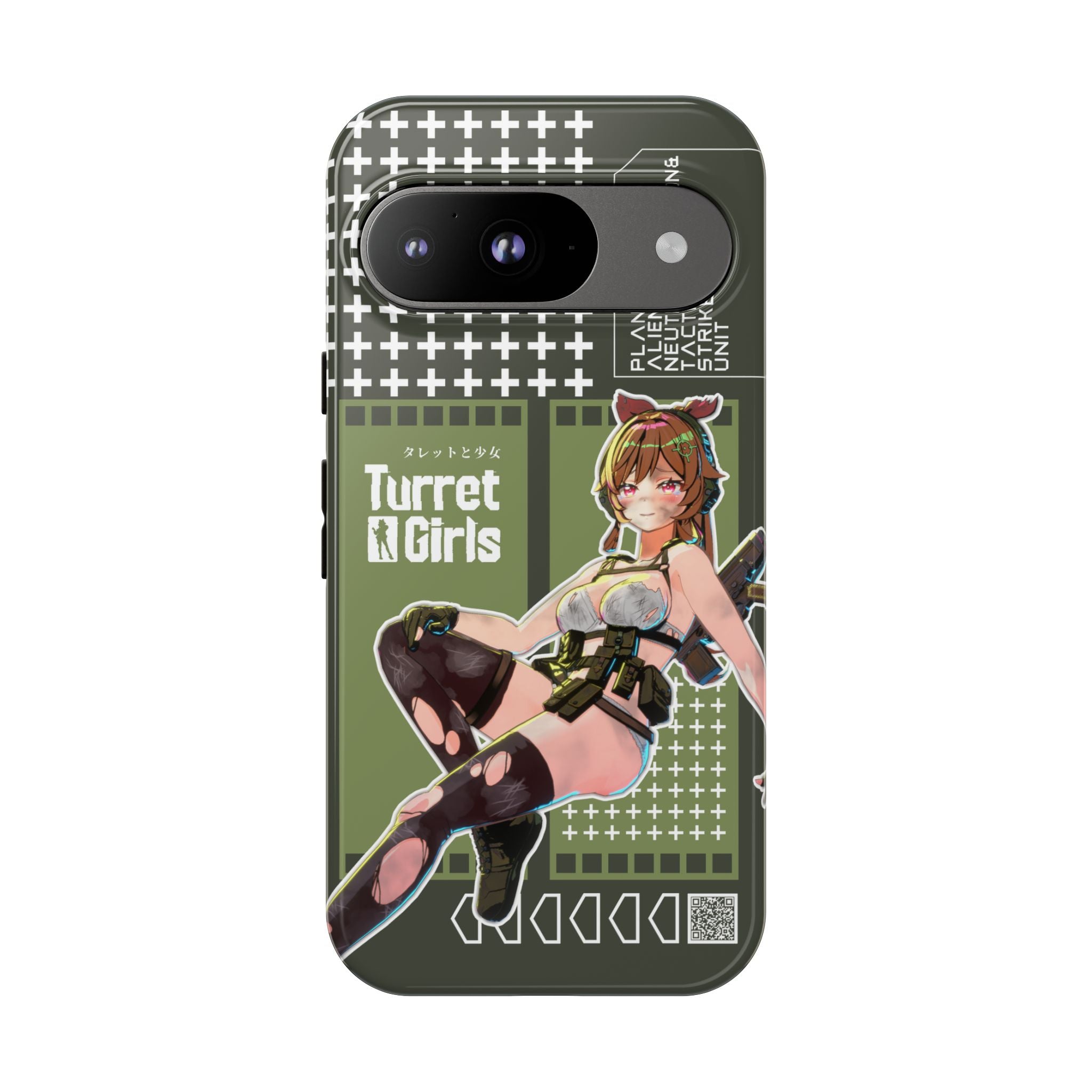 タレットガールズ - ぼろぼろのスマホケース