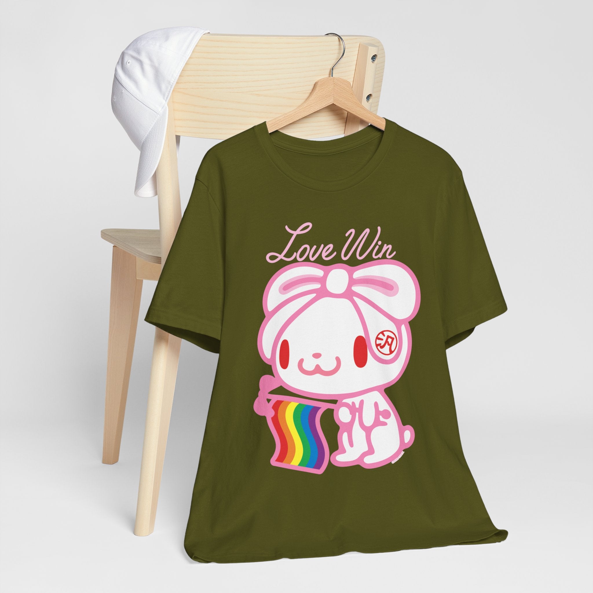 All Purpose Bunny Fly the Flag Proudly T